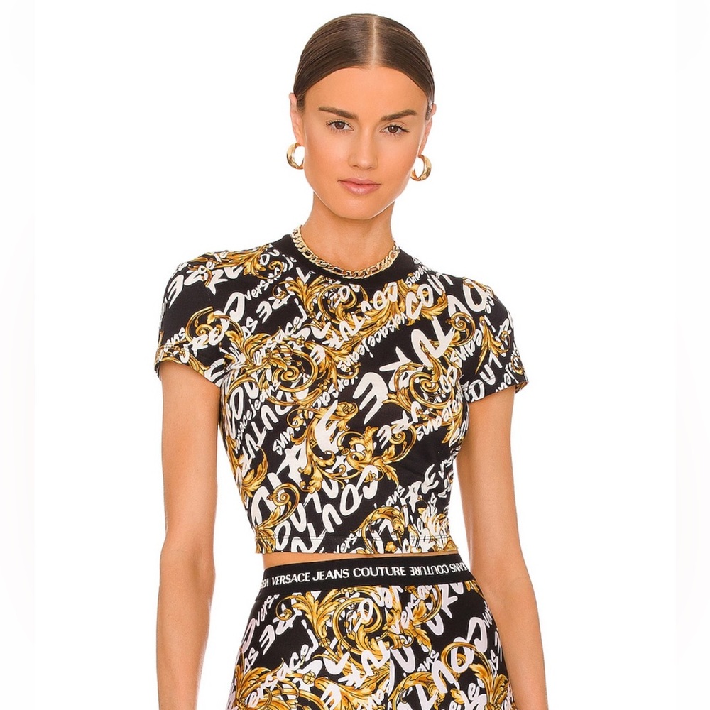 Versace Jeans Couture Crop Tee